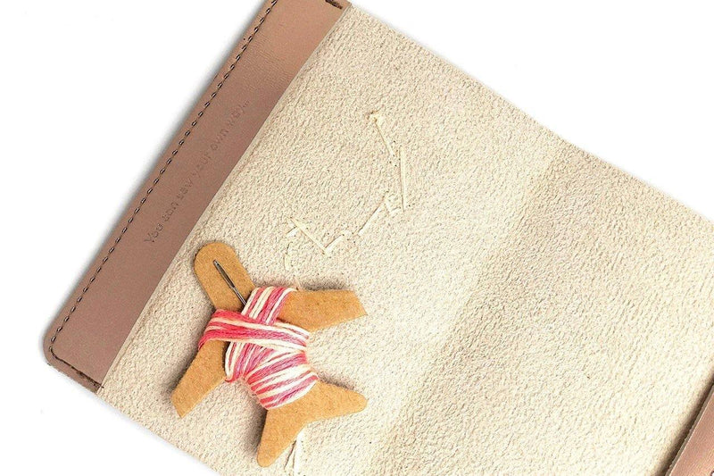 Stitch Passport Cover - Rose Gold (Vegan) - SpectrumStore SG