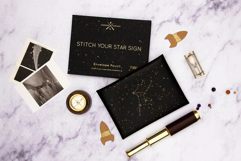 Stitch Star Sign Envelope Pouch - SpectrumStore SG