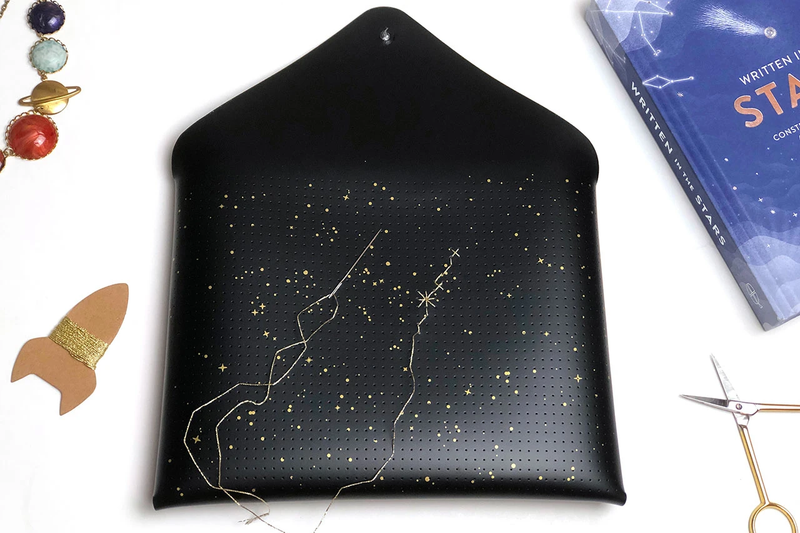 Stitch Star Sign Envelope Pouch - SpectrumStore SG