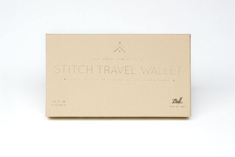 Stitch Travel Wallet - Grey - SpectrumStore SG