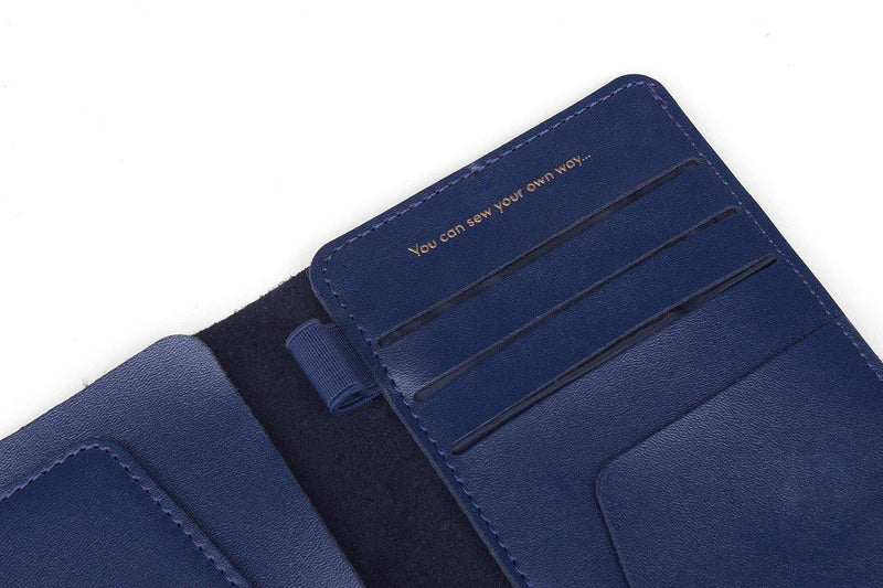 Stitch Travel Wallet - Navy - SpectrumStore SG