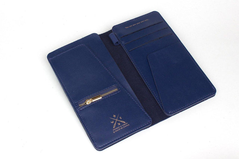 Stitch Travel Wallet - Navy - SpectrumStore SG