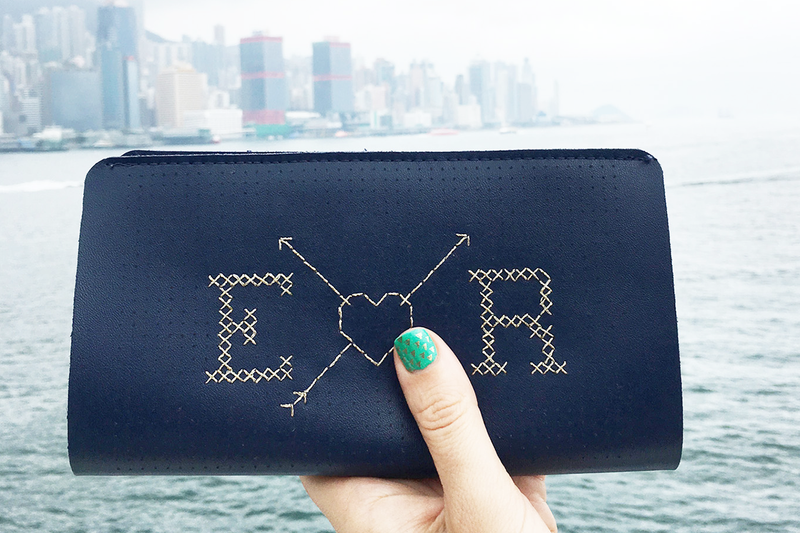 Stitch Travel Wallet - Navy - SpectrumStore SG