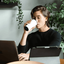 STTOKE Cup Magnetic Blue (12oz/16oz) - SpectrumStore SG