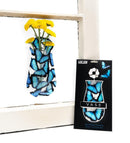 Suction Cup Flower Vase - Blue Morpho Butterfly - SpectrumStore SG