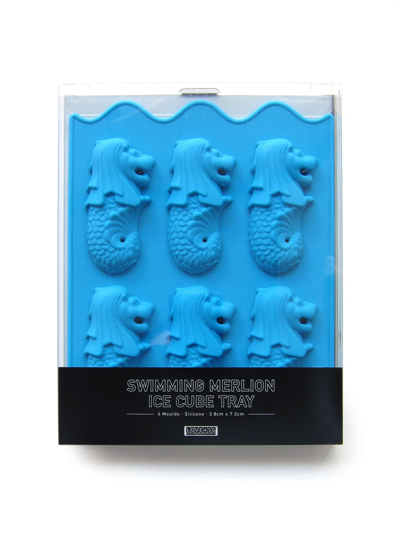 Swimming Merlion Ice Cube Tray - SpectrumStore SG