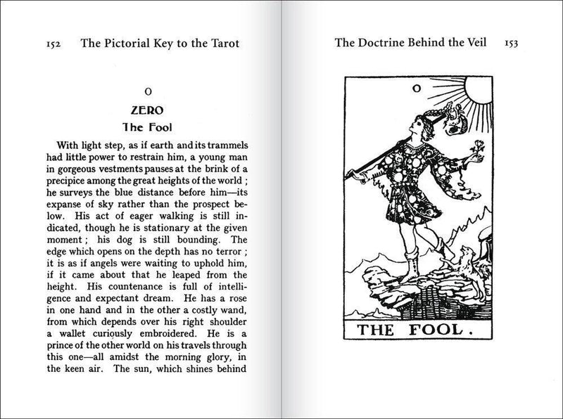 The Pictorial Key to the Tarot Book - SpectrumStore SG