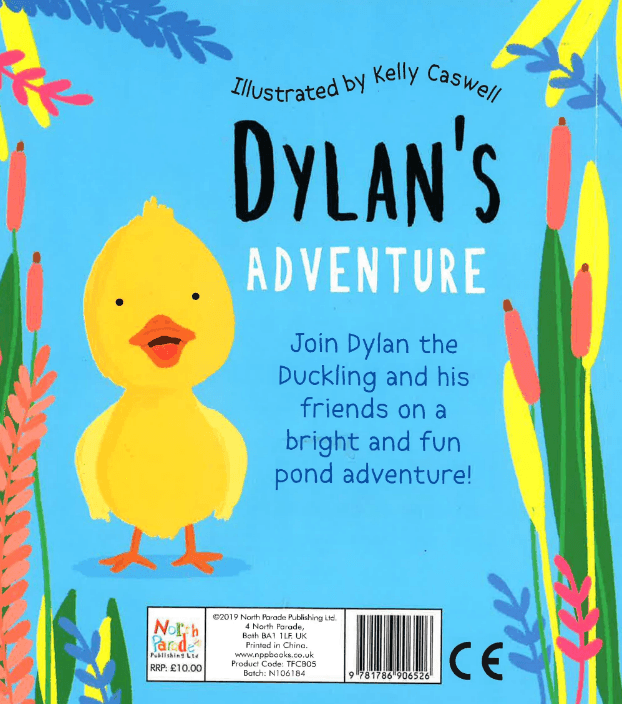 Touch and Feel Board Book - Dylan's Adventure - SpectrumStore SG