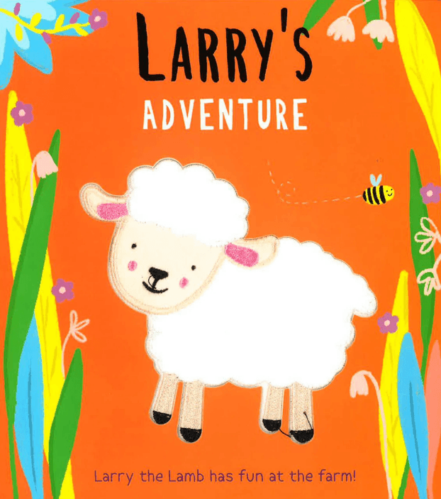 Touch and Feel Board Book - Larry's Adventure - SpectrumStore SG