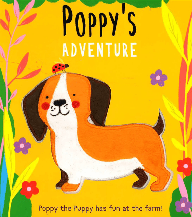 Touch and Feel Board Book - Poppy's Adventure - SpectrumStore SG