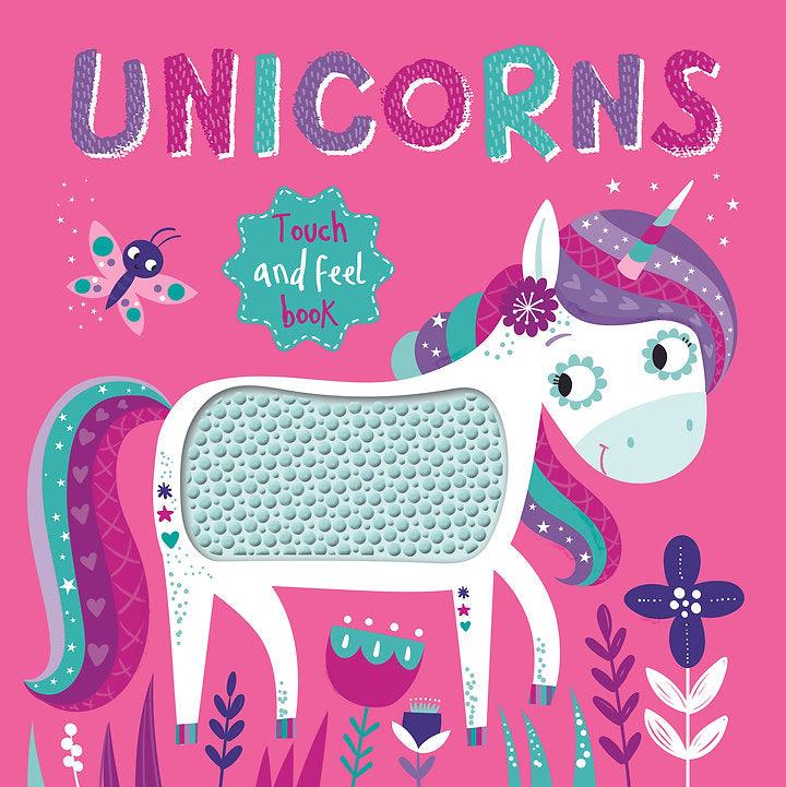 Touch and Feel Silicon Board Book - Unicorns - SpectrumStore SG
