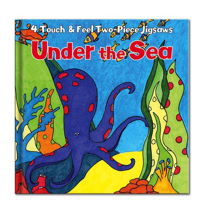 Touch and Feel Two-Piece Jigsaws - Under the Sea - SpectrumStore SG