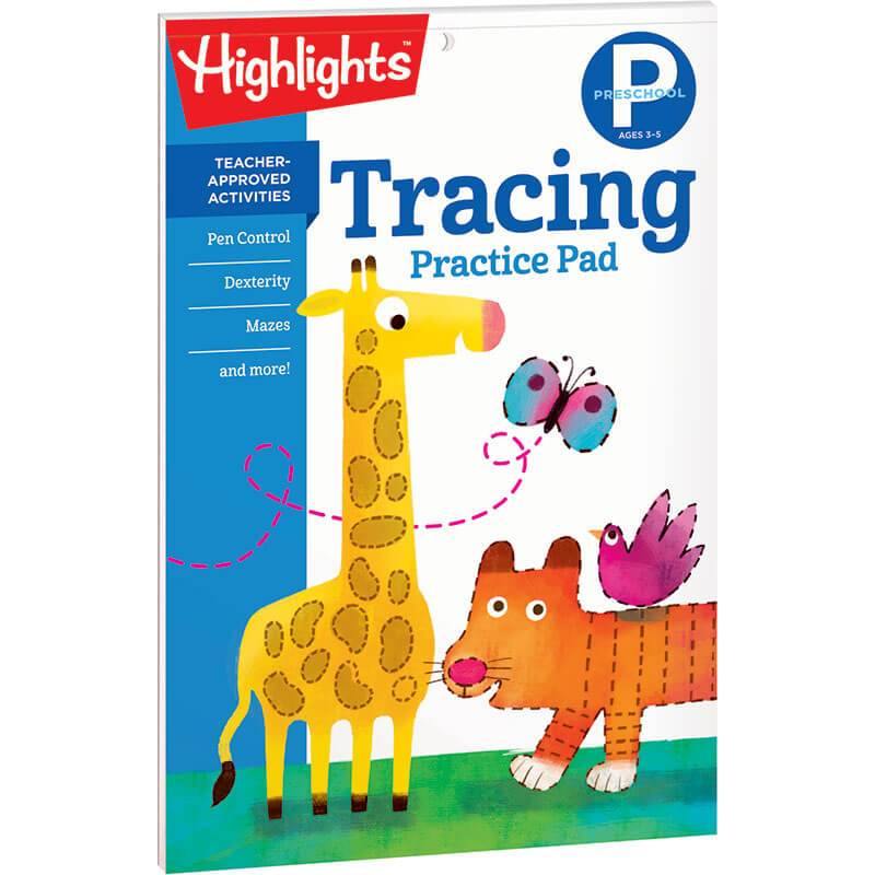 Tracing Practice Pad, Preschool - SpectrumStore SG