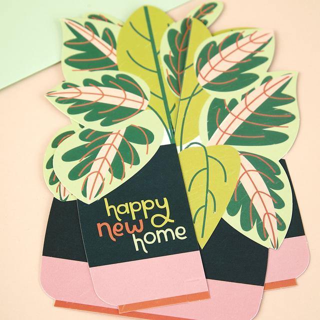 Treasures: 3D fold-out Plant Card - SpectrumStore SG