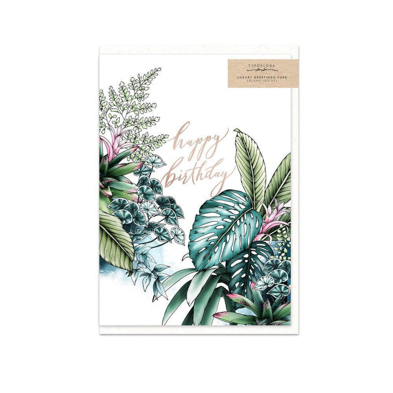 Tropical Birthday Card - SpectrumStore SG