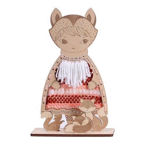 Weaving Kit - Fox Dress Up Doll - SpectrumStore SG