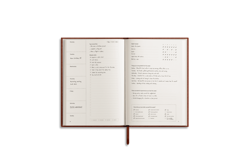 Weekly Planner - Autumn Leaf - SpectrumStore SG