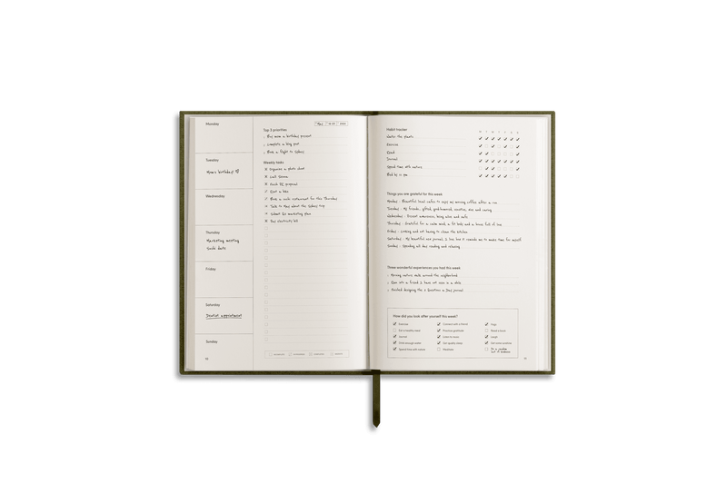 Weekly Planner - Rainforest Tree - SpectrumStore SG