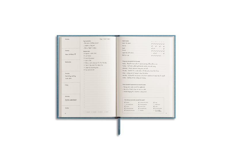 Weekly Planner - Summer Sky - SpectrumStore SG