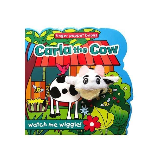 Wiggly Finger Puppet Book - Carla the Cow - SpectrumStore SG