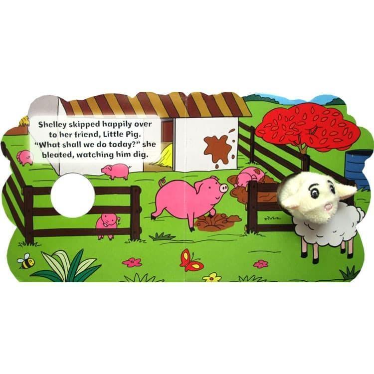 Wiggly Finger Puppet Book - Shelley the Sheep - SpectrumStore SG