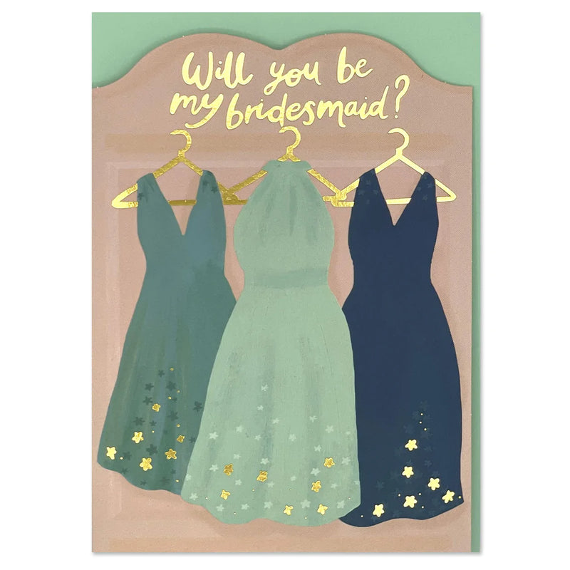 'Will You Be My Bridesmaid?' Bridesmaid Dresses Card - SpectrumStore SG