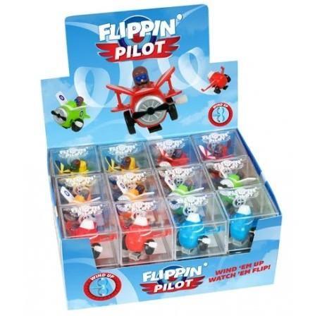 Wind-Up Toys: Flippin' Pilot Planes - SpectrumStore SG