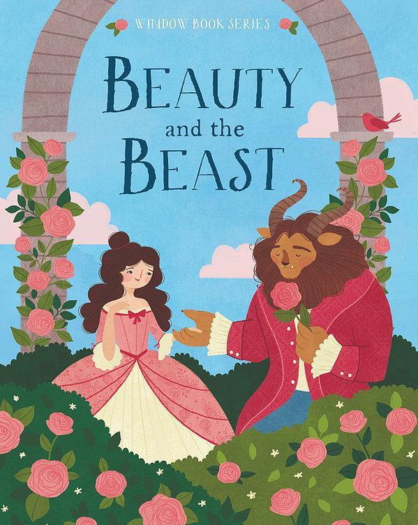 Window Book - Beauty and the Beast - SpectrumStore SG