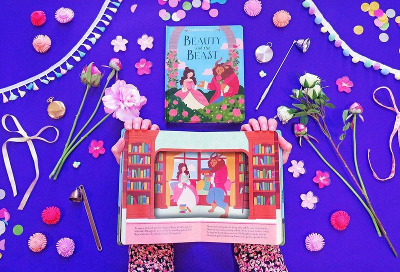 Window Book - Beauty and the Beast - SpectrumStore SG