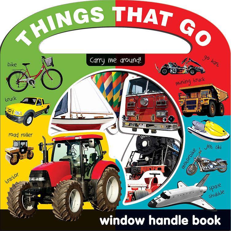 Window Handle Books - Things That Go - SpectrumStore SG