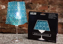 Wine Glass Shades - Classiq Teal - SpectrumStore SG