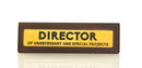 Wooden Desk Sign - Director - SpectrumStore SG