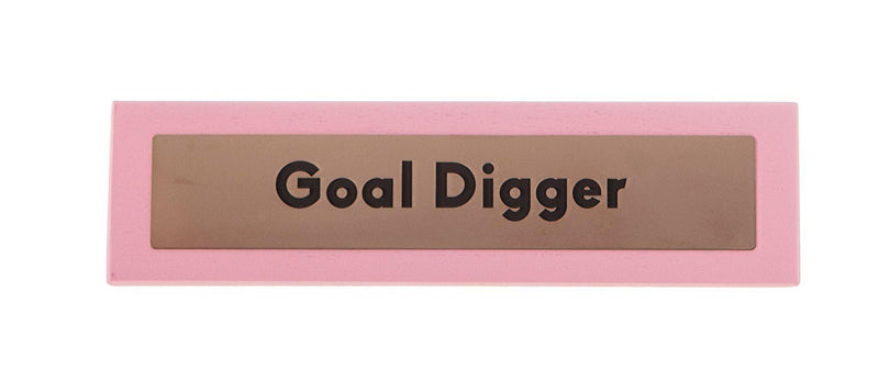 Wooden Desk Sign - Goal Digger - SpectrumStore SG