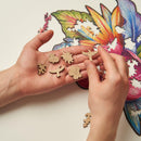 Wooden Puzzle: Elusive Colibri (Small/Medium) - SpectrumStore SG