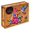 Wooden Puzzle: Elusive Colibri (Small/Medium) - SpectrumStore SG
