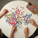 Wooden Puzzle: Elusive Colibri (Small/Medium) - SpectrumStore SG