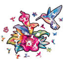 Wooden Puzzle: Elusive Colibri (Small/Medium) - SpectrumStore SG