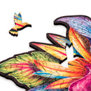 Wooden Puzzle: Elusive Colibri (Small/Medium) - SpectrumStore SG