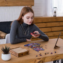 Wooden Puzzle: Emanating Raccoon (Small/Medium) - SpectrumStore SG