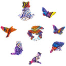 Wooden Puzzle: Emanating Raccoon (Small/Medium) - SpectrumStore SG