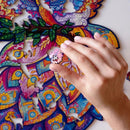 Wooden Puzzle: Fairy Bird (Small/Medium) - SpectrumStore SG