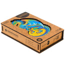 Wooden Puzzle: Guarding Dragon (Small/Medium) - SpectrumStore SG
