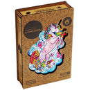 Wooden Puzzle: Inspiring Unicorn (Small/Medium) - SpectrumStore SG
