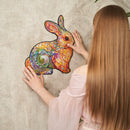 Wooden Puzzle: Precious Rabbit (King) - SpectrumStore SG
