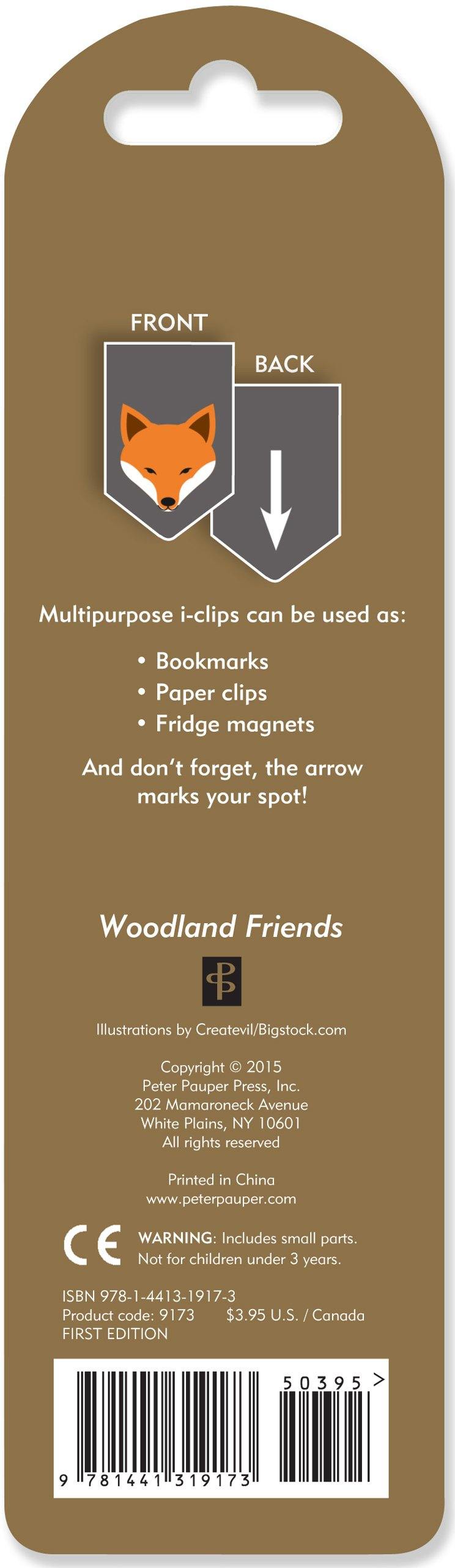 Woodland Friends i-clips Magnetic Page Markers - SpectrumStore SG