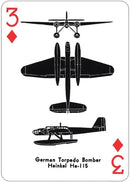 World War II Airplane Spotter Playing Cards - SpectrumStore SG