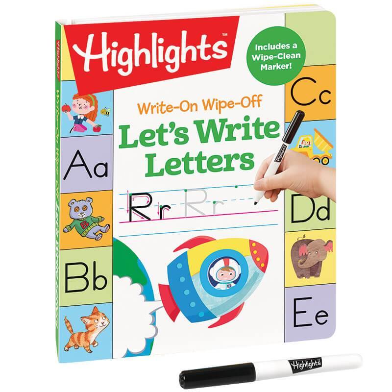 Write-on Wipe-off: Let’s Write Letters - SpectrumStore SG