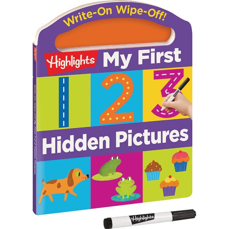 Write-on Wipe-off: My First 123 Hidden Pictures - SpectrumStore SG