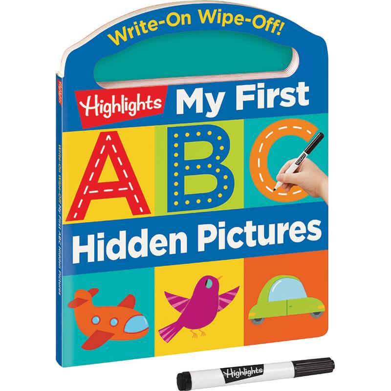 Write-on Wipe-off: My First ABC Hidden Pictures - SpectrumStore SG