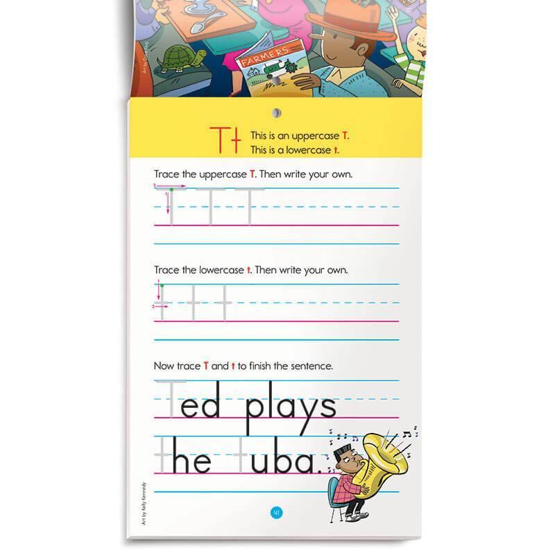 Writing Letters Practice Pad, Kindergarten - SpectrumStore SG